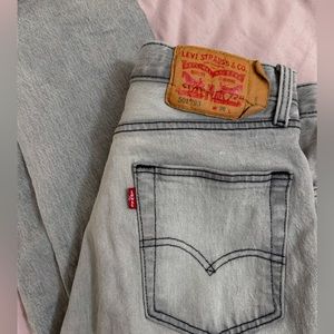 Levi’s 501 Gray Jeans